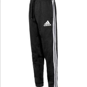 Men’s Adidas Fleece Sweatpants Joggers Cuff Pants